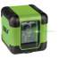 Nivela laser, linie incrucisata, verde, cu telemetru si suport magnetic, 40 m, Dedra MART-MC0920
