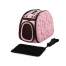 Geanta pentru transport caine/pisica, Verk Group, roz, cu ventilatie, 40x27.5x33 cm MART-19077_R