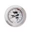 Termometru alimentar analogic de insertie pentru carne, inox, 0°C - 120°C, negru/argintiu