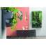 Ghivece decorative de flori, modular, Cascade Garden Wall, antracit, set 2 buc, 78x19x35 cm MART-IO3W800-S433