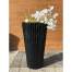 Ghiveci decorativ de flori, rotund, inalt, antracit, 18/45 L, 39x70.8 cm, Sandy Slim MART-DPSP400-S433