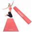 Saltea pentru yoga, fitness, rosie, 173x61x0.4 cm, Springos MART-YG0036