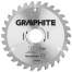 Disc circular vidia, pentru aluminiu, 30 dinti, 165x30 mm, Graphite  MART-57H654