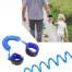 Bratara de singuranta pentru copii, fixare Velcro, 150 cm, albastru