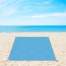 Patura plaja, anti-nisip, poliester, albastru, 200x200 cm, Springos MART-PM0009