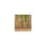 Gard/paravan din bambus natural, 5x2 m, sarma zincata MART-320108