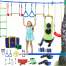 Cursa cu obstacole, pentru copii, portabil, set 45 piese, Motion Sport Activities MART-OM-911956