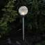 Lampa solara pentru gradina, LED, alb cald, glob de sticla, 12x44 cm, Strend Pro MART-2172166