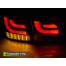 Stopuri LED compatibile cu VW GOLF 6 10.08-12 Negru LED BAR KTX3-LDVWN1