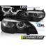 Faruri LED 3D compatibile cu BMW X5 E70 (07-13) negru KTX3-LPBMO0
