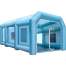 Cabina de vopsit, gonflabila, Vevor, 2 x suflante, 330/1100W, dimensiune exterioara 12 x 5 x 4 m FMG-ZP12X5X4MPQZPZH01V2