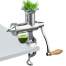 Storcator manual pentru grau verde, legume, Inox, 320x200x120 mm, cu menghina de prindere FMG-SDZZFLJ0000000001V0
