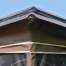 Pavilion/foisor pentru gradina/terasa, cadru metalic, cu plasa pentru insecte, cafeniu, 3x3x2.7 m MART-AR091487