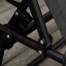 Sezlong pentru gradina, metalic, reglabil, negru, 197x58x26 cm, Zeno MART-AR172674