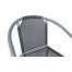 Scaun pentru curte, gradina sau casa cu cadru metalic, dimensiuni 75x49x55cm