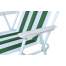Scaun pliabil pentru curte, gradina, plaja cu cadru metalic, dimensiuni 63x52x74cm