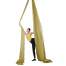 Hamac pentru yoga, dimensiuni 4 x 2.8 m, capacitate 1000 kg, 100 g/m², Auriu FMG-DCK4X28MJSCB68UKLV0