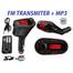 Modulator FM MP3 Auto cu Display Rosu Telecomanda USB Card SD AUX Jack 12/24V