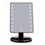 Oglinda pentru Machiaj si Cosmetica Iluminata cu 16 LED-uri, Rotativa 360 Grade, Dimensiuni 27x17cm