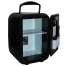 Mini frigider turistic portabil cu functie de racire si incalzire, capacitate 4L, alimentare 12V/220V, culoare Negru