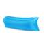Saltea Gonflabila tip Sezlong Lazy Bag pentru Plaja sau Piscina + Rucsac Depozitare, culoare Albastru deschis