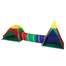 Cort de Joaca pentru Copii tip Iglu cu Tunel Multicolor