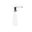 Dispenser Dozator Sapun sau Detergent Lichid Vase pentru Chiuveta, culoare Bej Nisipiu, Capacitate 360ml