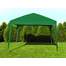 Cort Pavilion 3x3m pentru Curte, Gradina sau Evenimente, Culoare Verde