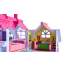Jucarie Casa Mare pentru Copii cu 6 Camere, Papusi, Caine si Accesorii, Dimensiuni 29x18x16cm