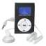 Mini MP3 Player cu Afisaj LCD si Slot USB 2.0, suporta card microSD de pana 32GB, culoare Negru