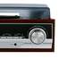 Player tip Pick-Up Retro Camry cu Radio FM/AM, Ceas, Alarma, Ecran LCD, AUX