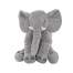 Jucarie din Plus Elefant Mare, Inaltime 58cm, Culoare Gri