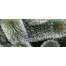 Ghirlanda Artificiala de Craciun 1,8m cu Crengute de Brad Verde Alaska cu Varfuri Albe 180cm