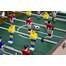 Masa Joc de Foosbal Mini Fotbal cu 18 Jucatori, Dimensiuni 69x37cm