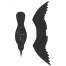 Corb Cioara Artificiala cu Aripile Intinse in Zbor Decorativa pentru Alungarea Porumbeilor sau a Altor Pasari Nedorite