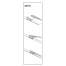 Stergator parbriz sofer MERCEDES-BENZ B-CLASS (W245) 03/2005➝ COD:ART51 23 ManiaCars