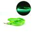 Lesa Fosforescenta cu 3 Moduri de Iluminare pentru Caini sau Pisici, Lungime 125cm, Culoare Verde