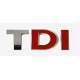 Emblema TDI ( doua litere rosii ) T01 ManiaCars