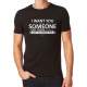 Tricou Personalizat - Someone out there cares ManiaStiker