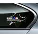 Sticker auto geam BMW ManiaStiker