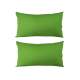 Set 2 Perne decorative dreptunghiulare, 50x30 cm, pline cu Puf Mania Relax, culoare verde