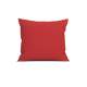 Perna decorativa patrata, 40x40 cm, pentru canapele, plina cu Puf Mania Relax, culoare rosu