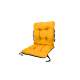 Perna sezut/spatar pentru scaun de gradina sau balansoar, 50x50x55 cm, culoare orange