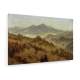 Tablou pe panza (canvas) - Caspar David Friedrich - Mountainous landscape - ca. 1835 AEU4-KM-CANVAS-359