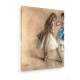 Tablou pe panza (canvas) - Edgar Degas - Dancer resting - Pastel - ca. 1878 AEU4-KM-CANVAS-39