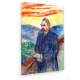 Tablou pe panza (canvas) - Edvard Munch - Friedrich Nietzsche - Painting AEU4-KM-CANVAS-190