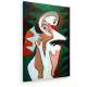 Tablou pe panza (canvas) - Ernst Ludwig Kirchner - Couple - The kiss AEU4-KM-CANVAS-254