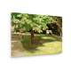 Tablou pe panza (canvas) - Max Liebermann - Garden bench under the chestnut tree - Flowerin AEU4-KM-CANVAS-98