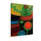 Tablou pe panza (canvas) - Paul Klee - Three Flowers - Painting - 1923 AEU4-KM-CANVAS-207