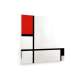 Tablou pe panza (canvas) - Piet Mondrian - Composition Red And Black AEU4-KM-CANVAS-341